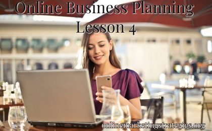 Online Business Planning Lessons